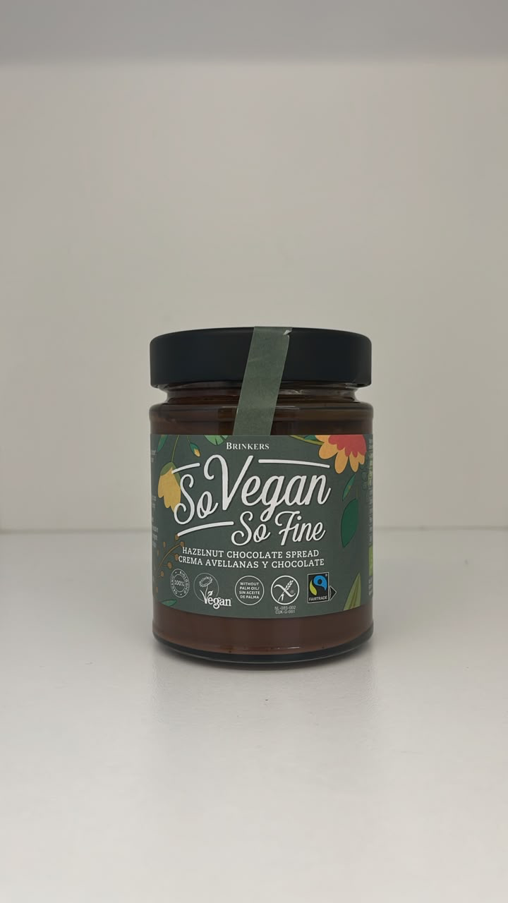 So Vegan So Fine Hazelnut Chocolate Spread